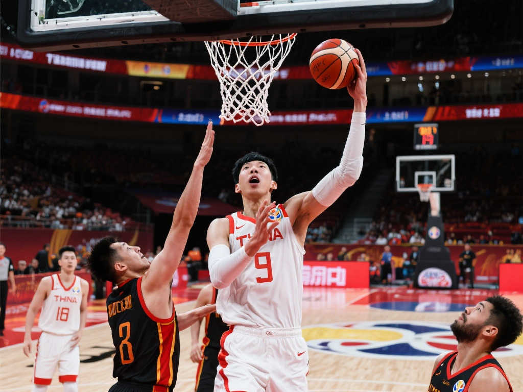 奥莫特弧顶策应牵制防守，妙传篮下助周琦双手暴扣！