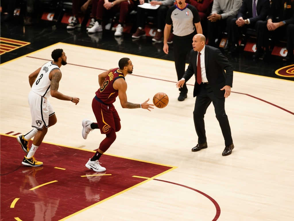 [流言板]指挥失误？阿特金森场边手势指导，骑士强投失败遭反击