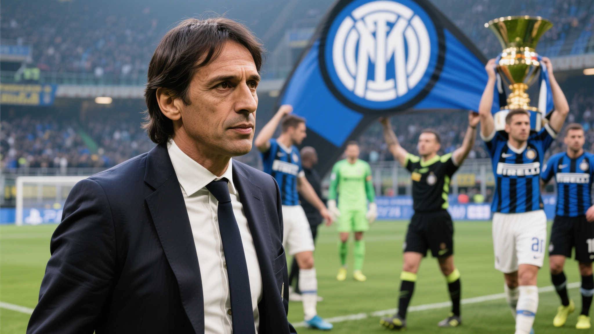 西蒙尼·因扎吉，在其执掌期间凭借卓越战略和独特风格