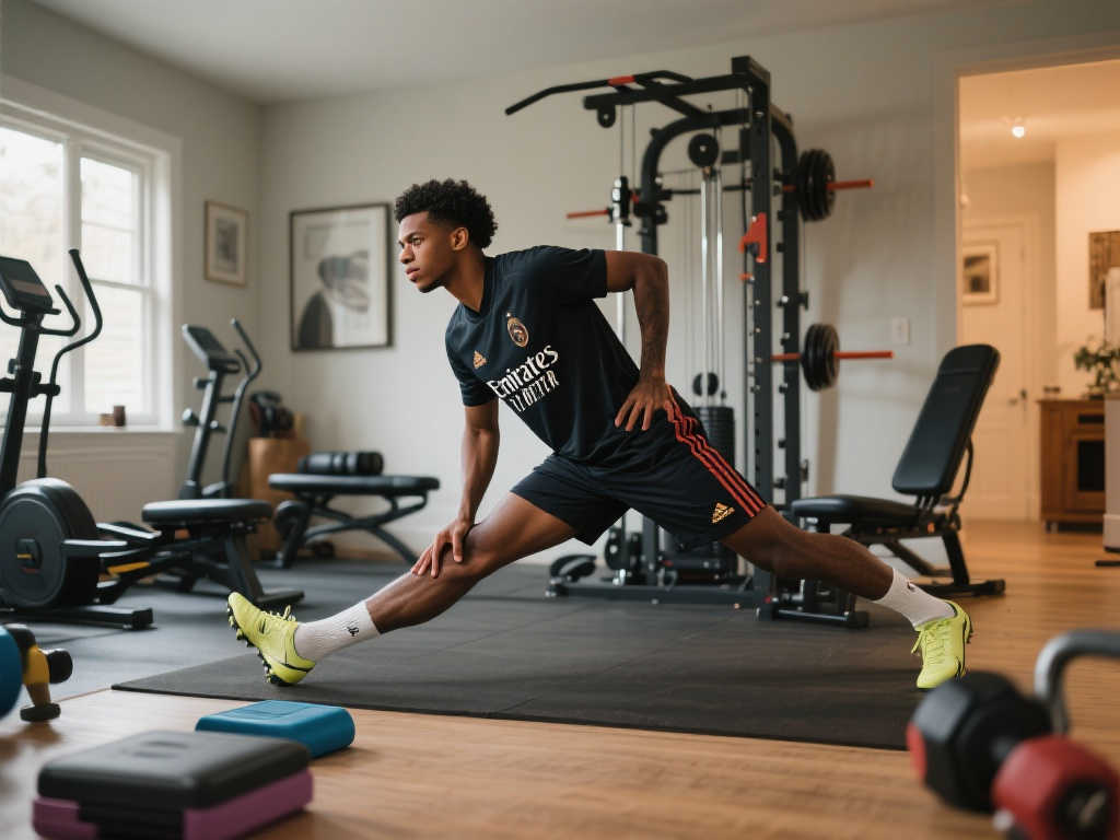 电讯报:萨卡家中自建健身房,身体不适时靠训练恢复状态 电讯报:萨卡家中自建健身房,身体不适时靠训练恢复状态